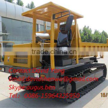 Moroora crawler dumper rubber crawler truck and dumper