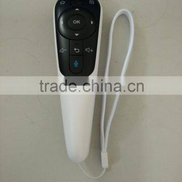 original easy learn TV voice remote control with white color RRMCGB122W