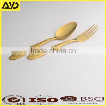 Stainless Steel Quality Cutlery Set , Dining Forks, Knives And Spoons