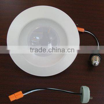 UL CE RoHS 4 Inch - 6 Inch 9w 12w 15w SMD Dimmable Plastic Led Downlight