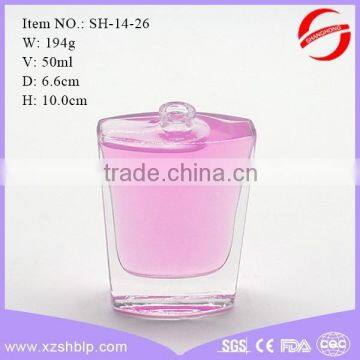 50ml mini/small/little perfume bottle high quality china manufacturers with small mouth