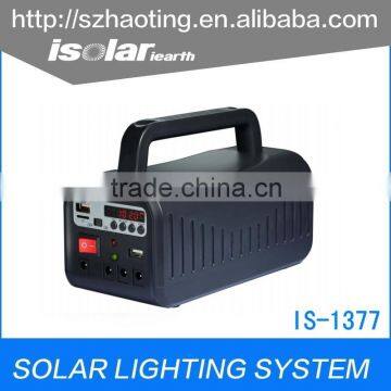 IS-1377S 3W Portable Solar Power Bank & Solar Radio With Bluetooth