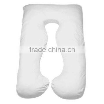 U Shape Contoured Body Pregnancy Maternity Pillow With Zippered Cover photo-2