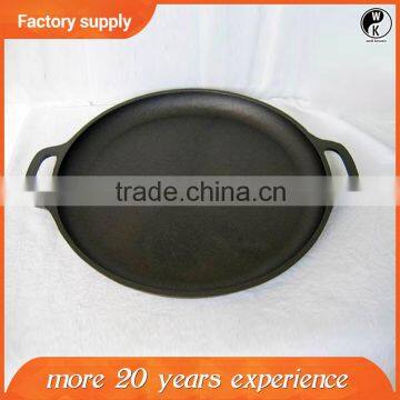 High Quality Wholesale Grill pan , japanese cast iron cookware with two handle