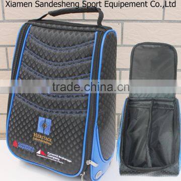 New Design Hotsell pu Leather Golf Shoe Bags photo-3