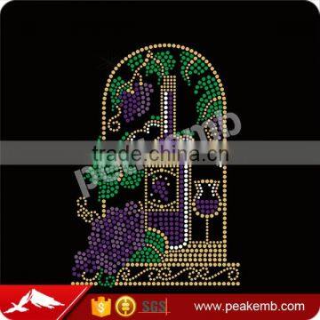 Wine Store Rhinestone Transfers Custom Heat Transfers