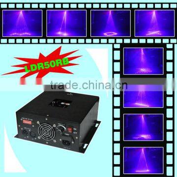 Single tunnel fat beam 500mW Rose laser show dj lighting