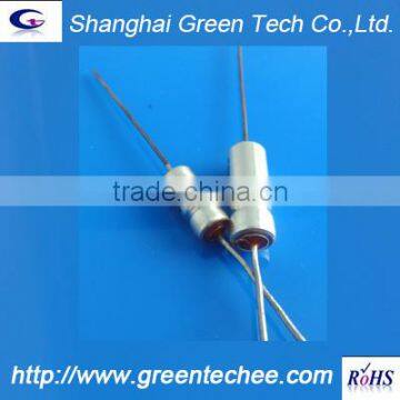 Metal case 10uf 6.3v axial leads tantalum capacitor code