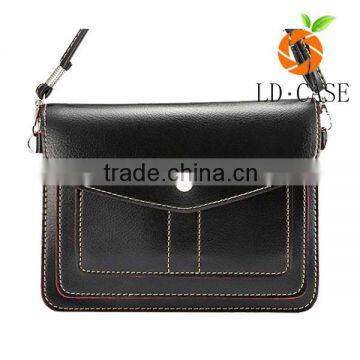 New Model PVC Cross-body Bag With Removable Smart Phone Pouch