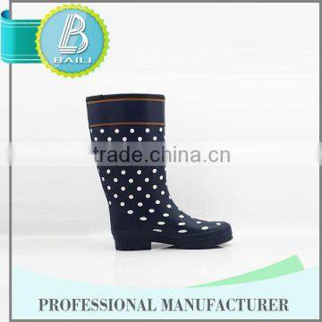 New Products Useful Latest Design Rain Color Rubber Boots