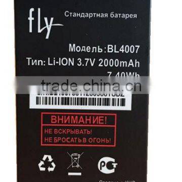 used battery FOR Fly brand bl 4007 universal spice batteria