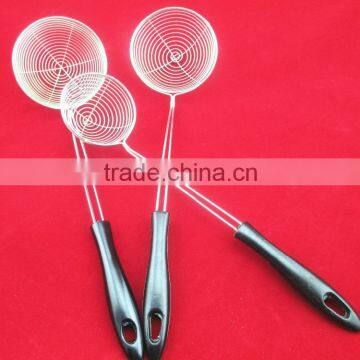 With Plastic Handle Large Colander Line Filter Stainless Steel Mesh Strainer photo-6