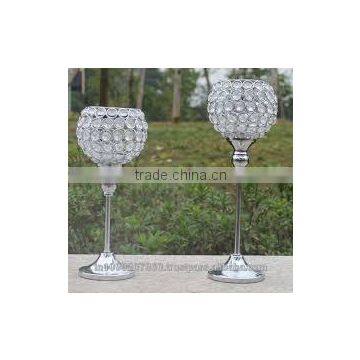 high quality large crystal candleabra