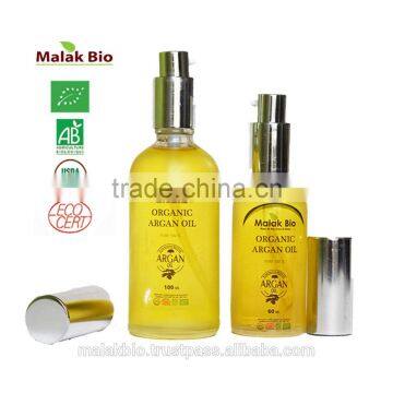 Morocco Argan Oil Pure 100% Certified Organic by USDA /ECOCERT