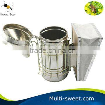 Beekeeping Bee Hive Smoker Stainless Steel Bee Smoker with Heat Shield Protection