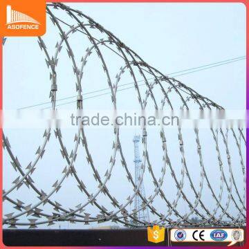 new products stainless steel barbed wire with antirust sirface china hot sale