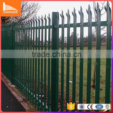 decorative palisade fence with cheap price used palisade fencing panel for