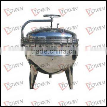 Tilting/stationary steam/electrical/LPG gas heating industrial boiling kettle price