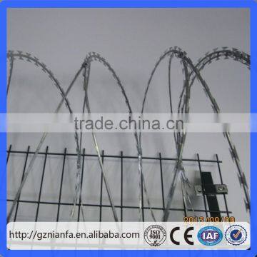 BTO-10/22/30 Razor Barbed Wire/Razor Barbed Wire Mesh Fence/ Razor Blade Barbed Wire(Guangzhou Factory)