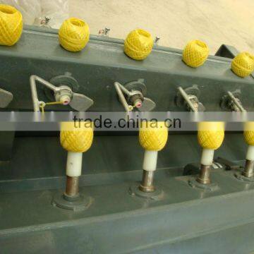 Multi-heads pp split film twine balling machine