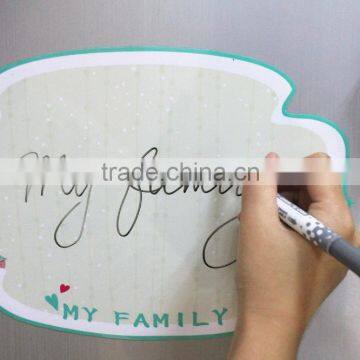 Memo Board Message Boards Magnetic Notes Mini Whiteboard Decorative Magnetic Board for Fridge photo-4