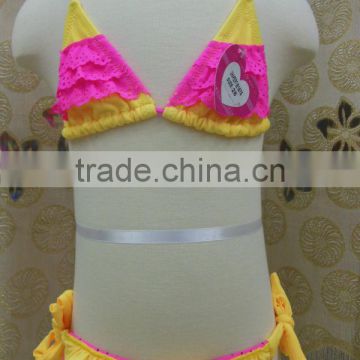 2014hot selling child bikini