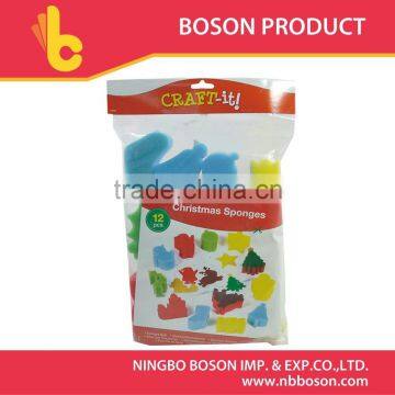 12 Pcs Christmas Foam Sponge
