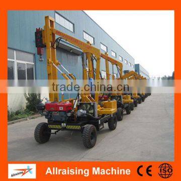 Highway Guardrail Hydraulic Pile Driving Machine photo-2