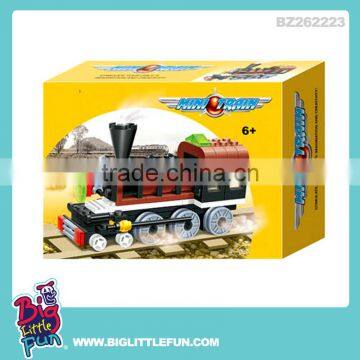 Assemble toy,block toy train