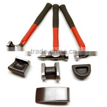 7pc Professional Drop Forged Auto Body Repair Kit Fibre Handles photo-2