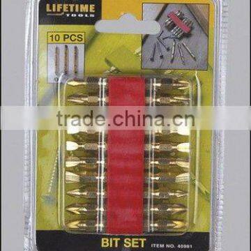 10pc double ended bit set