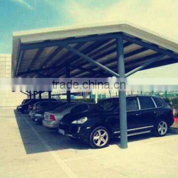 Modern design light steel modular carport/shed