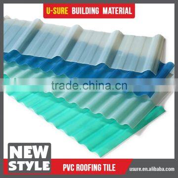 Polycarbonate Clear Heat Resistant Corrugated Roofing Sheets Custom Design photo-4