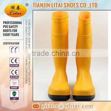 Black PVC Safety Rain Boots YBS/PVC Safety Rain Boots/Safety Rain Boots photo-6