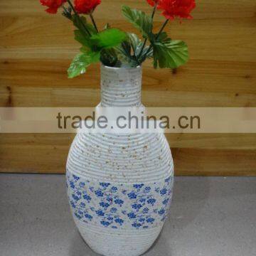 Beer Bottle Ceramic Vase for Flower photo-2