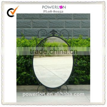 Cosmetic garden wall mounted swivel mirror