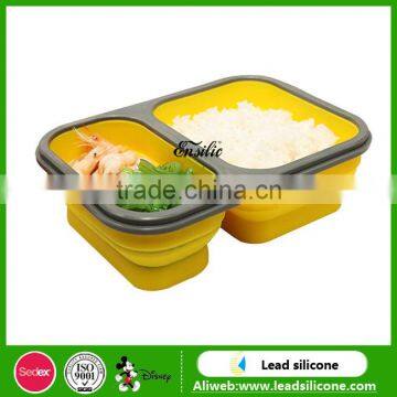 Eco-friendly Collapsible Silicone Rubber Bowl Cover photo-6