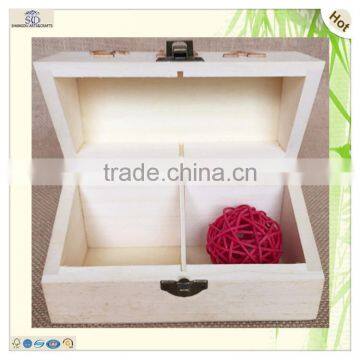 Wholesale Antique Hinged Ornaments Wooden Tea Chests Boxes photo-2