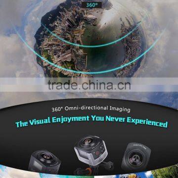Multifunctional Full HD 360 Degree VR Sports Video Camera Wifi Waterproof Mini Outdoor Portable Vitual Reality Sports Camera photo-3
