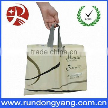 Cheap LDPE Soft Loop Plastic Handle Bags