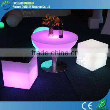 Fashion design led sofa/ led bar table/ nightclub/ led furniture GKT-056DK