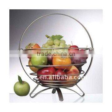 H2218 wire round handle fruit basket