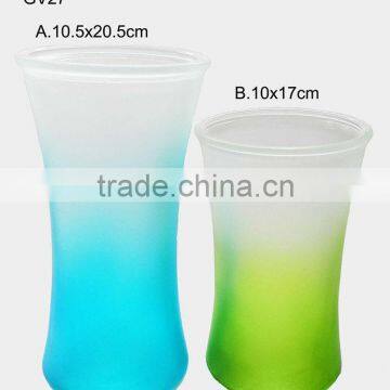 home decoration glass vases wholesale GV27