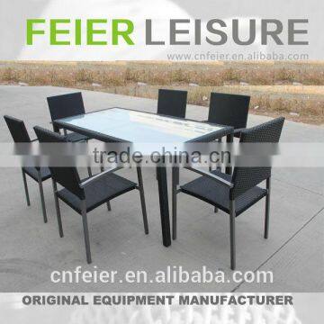 FEIER A6053CH Coffee Tables Rattan Dining Room Sets