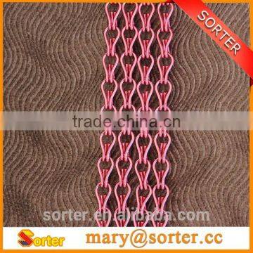 Metal Double Jack Chain Hook Fly Screen for Flower Hanging photo-5