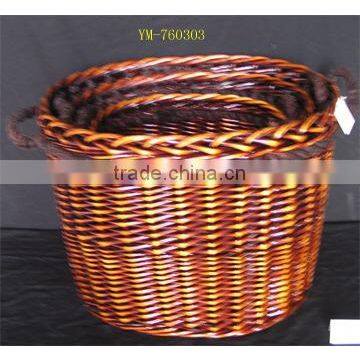 2016 new style and quality willow basketry