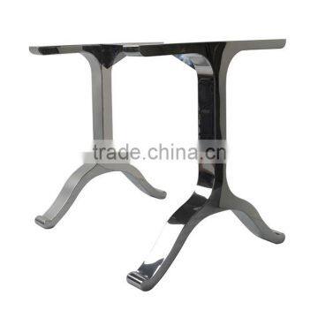 Online Shopping Hot Sales Modern Stainless Steel Table Legs With Wooden Table photo-2