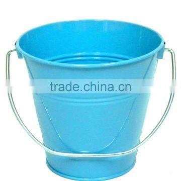 Colorful Metal Bucket With Handle photo-3