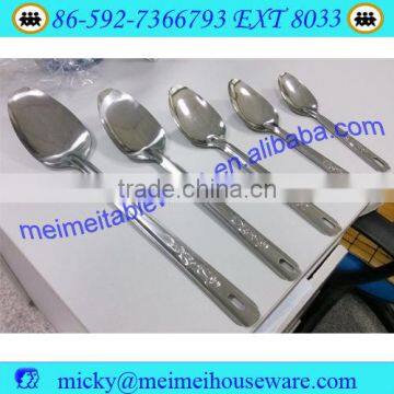 long handle stainless steel rice serving spoon