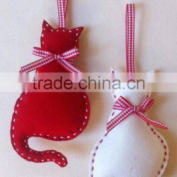 2017 High Quality Fashion New Design Bad Cat Toys Lucky Pet Accessories Hanging Ornament Manufacturer in China OEM ODM photo-1